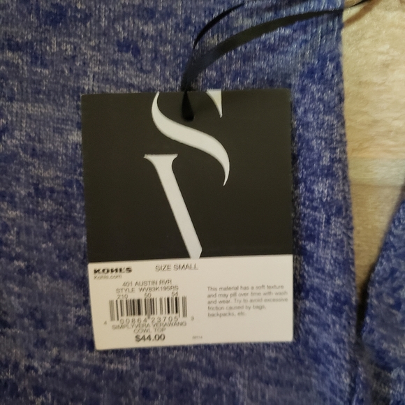 NWT Simple Vera Vera Wang top - Picture 3 of 6